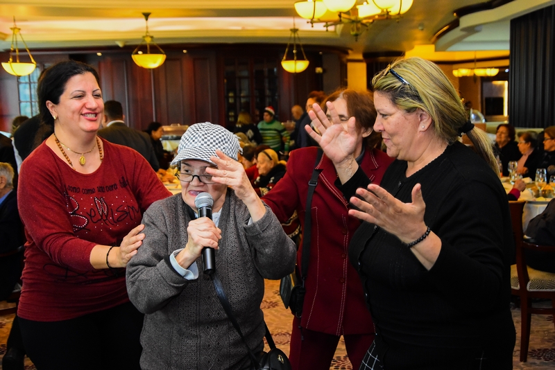 Hilton Beirut Metropolitan Palace's Christmas lunch for the elderly people